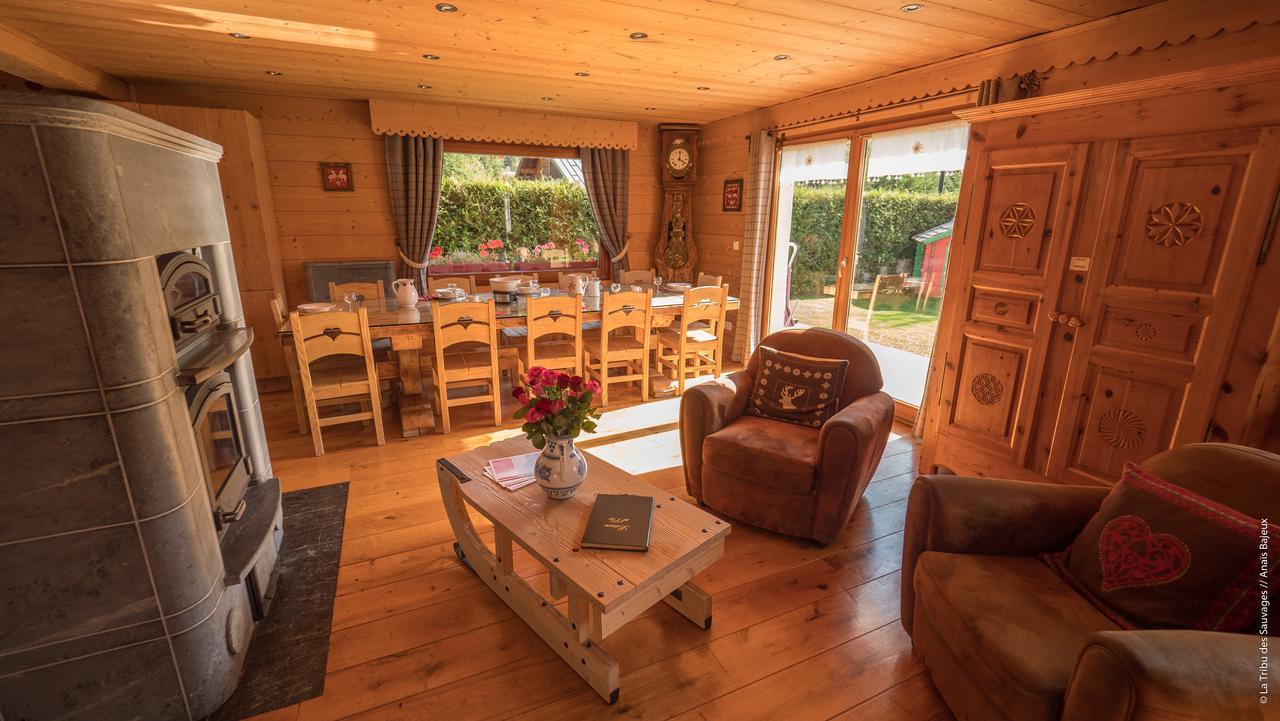 Chalet La Taniere De Groumff Шамони Экстерьер фото